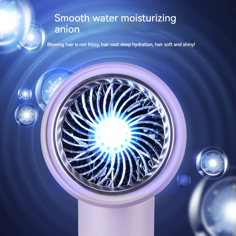 (image for) 2000W Powerful Hair Dryer 5-Level Temperature Adjustment Dual Switches with Rotating Nozzle 220~240V Salon Hair Dryer for Home